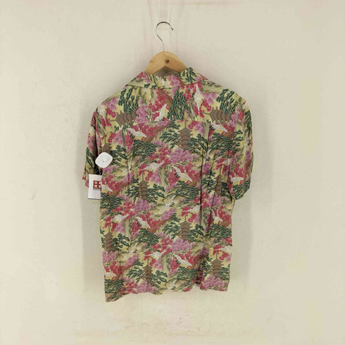 oniwa soto 和柄 レーヨン アロハシャツ メンズ JPN:L