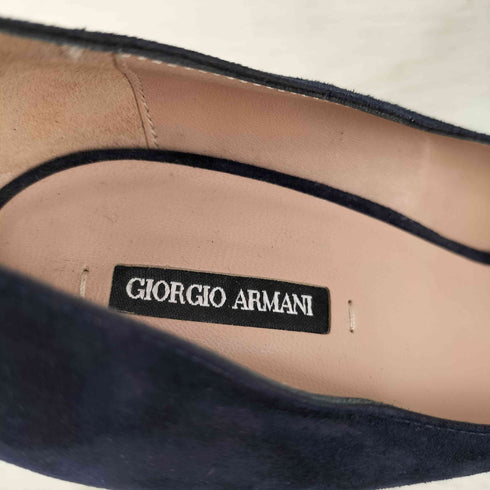 ジョルジオアルマーニ Giorgio Armani イタリア製 スエードパンプス レディース EUR:38