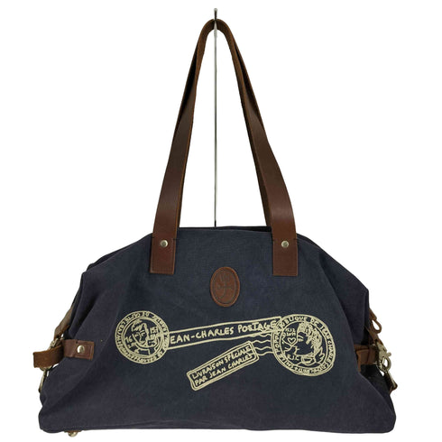 カステルバジャックスポーツ CASTELBAJAC SPOT 総柄 キャンバス ミニボストンバッグ レディース