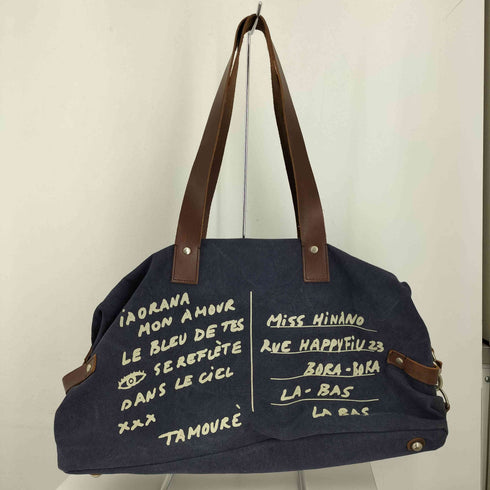 カステルバジャックスポーツ CASTELBAJAC SPOT 総柄 キャンバス ミニボストンバッグ レディース