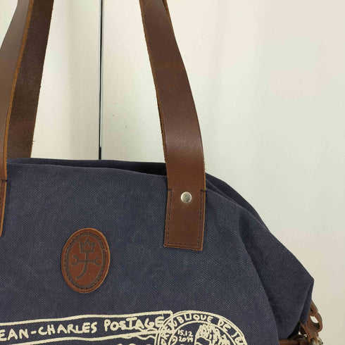 カステルバジャックスポーツ CASTELBAJAC SPOT 総柄 キャンバス ミニボストンバッグ レディース