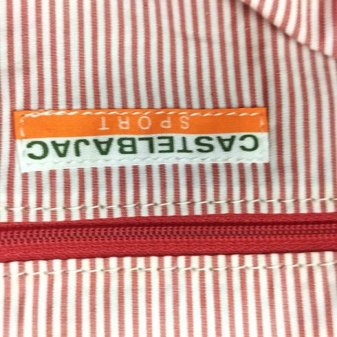 カステルバジャックスポーツ CASTELBAJAC SPOT 総柄 キャンバス ミニボストンバッグ レディース