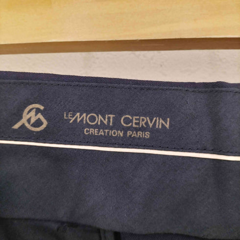 le mont cervin ウール 2タック スラックス メンズ