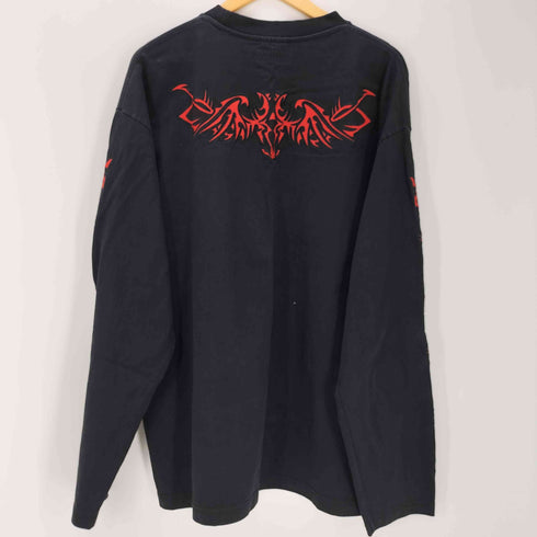 ヴェトモン VETEMENTS 21SS Tribal L/S T-shirt トライバル 刺繍 長袖 カットソー ロンT メンズ import:S