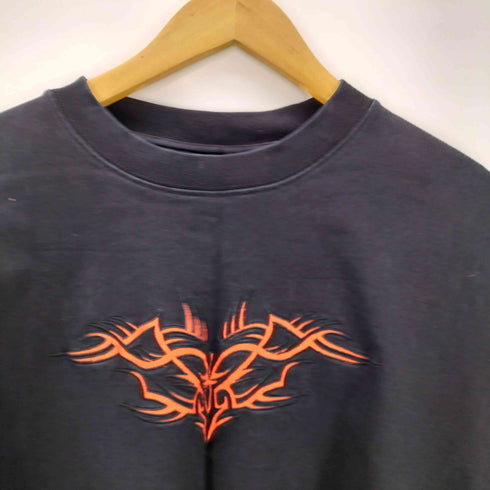ヴェトモン VETEMENTS 21SS Tribal L/S T-shirt トライバル 刺繍 長袖 カットソー ロンT メンズ import:S