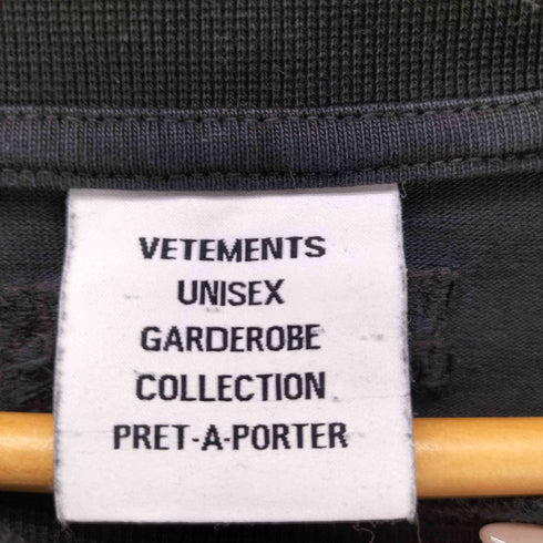 ヴェトモン VETEMENTS 21SS Tribal L/S T-shirt トライバル 刺繍 長袖 カットソー ロンT メンズ import:S