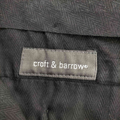 クラフトアンドバロー Croft&Barrow 2タック スラックス メンズ 34×29