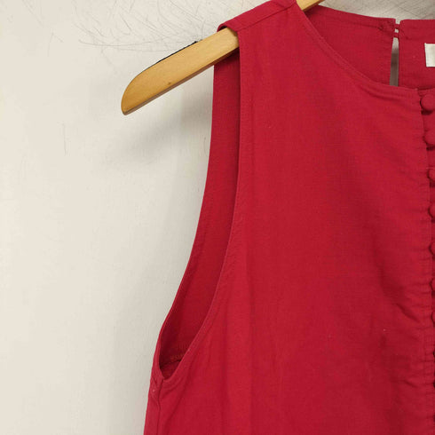 マチェット machatt リネン ノースリーブワンピース レディース FREE