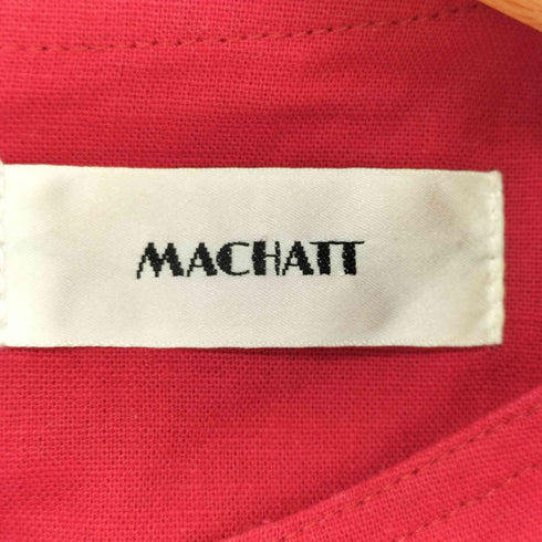 マチェット machatt リネン ノースリーブワンピース レディース FREE