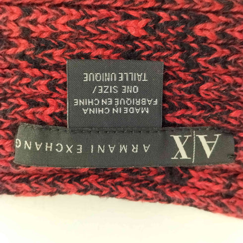 アルマーニエクスチェンジ ARMANI EXCHANGE フリンジデザイン マフラー メンズ