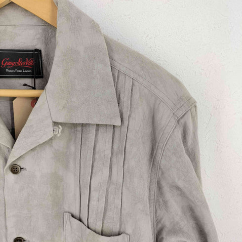 ギャングスタビル GANGSTERVILLE L/S GUAYABERA SHIRTS メンズ import:M