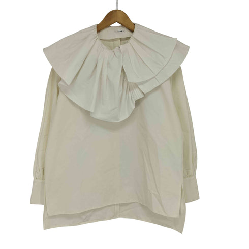 RIKO Big collar blouse ビッグカラーブラウス レディース FREE