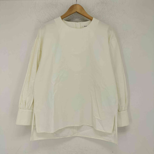 RIKO Big collar blouse ビッグカラーブラウス レディース FREE
