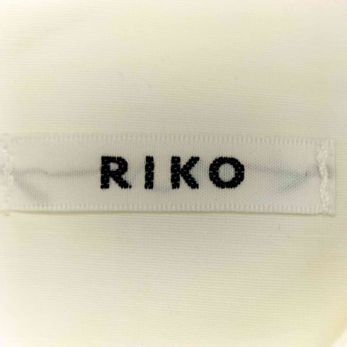 RIKO Big collar blouse ビッグカラーブラウス レディース FREE