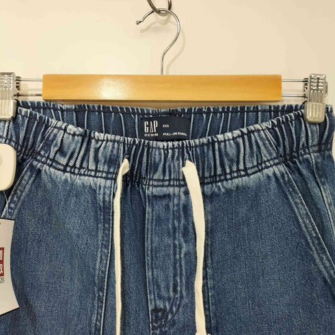 ギャップ Gap ミッドライズ スーパーソフト プルオン バレルデニム レディース XXS