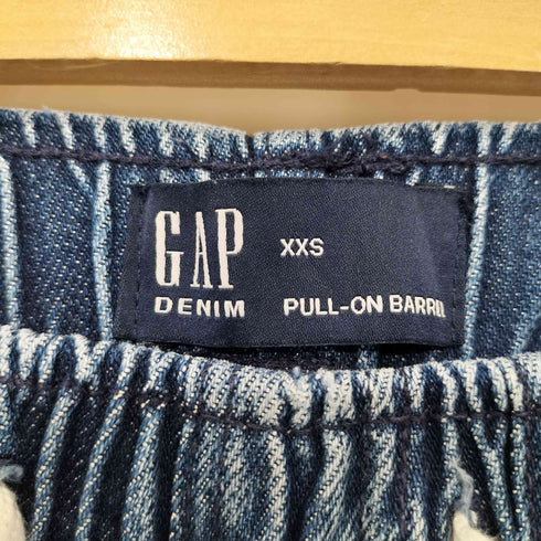 ギャップ Gap ミッドライズ スーパーソフト プルオン バレルデニム レディース XXS