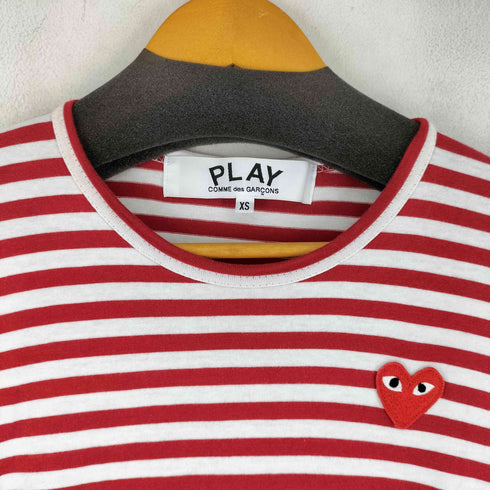 プレイコムデギャルソン PLAY COMME des GARCONS Border Long Sleeve T-Shirt レディース JPN:XS