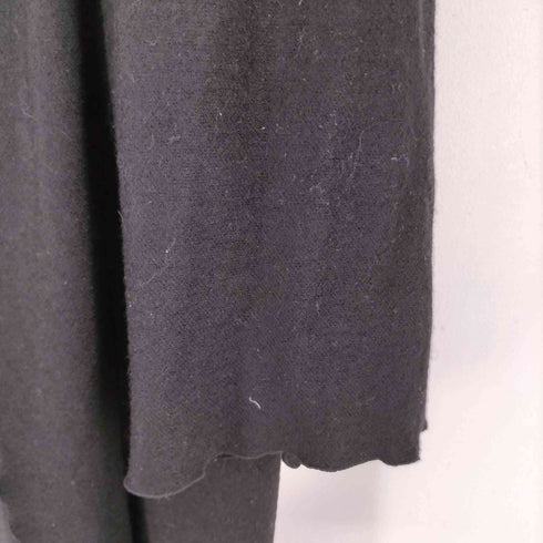 クレージュ courreges フリル ウールコート レディース