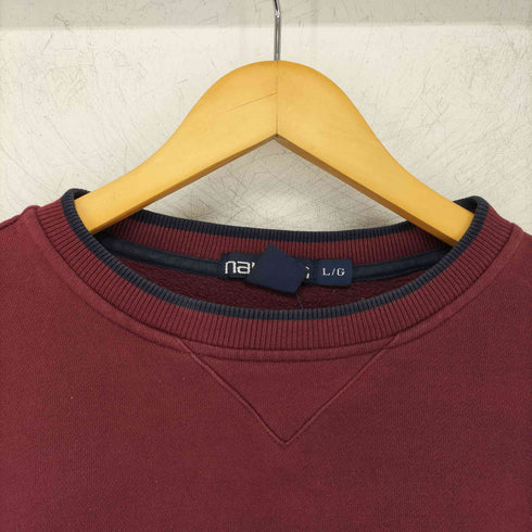 ノーティカ NAUTICA 刺繍モックネックスウェット メンズ JPN:L