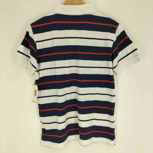 トミーヒルフィガー TOMMY HILFIGER Custom Fit 刺繍ロゴ ポロシャツ メンズ import:L