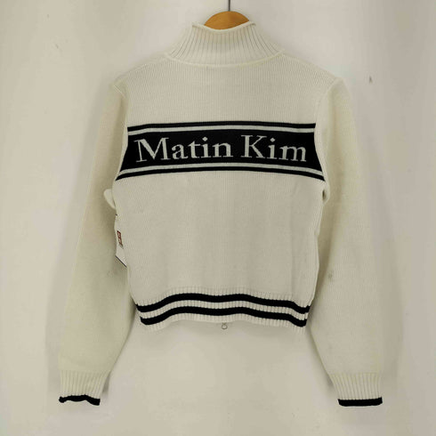 Matin Kim Spell Point Stripe Knit Cardigan レディース import:M