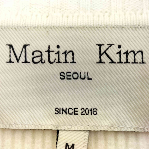 Matin Kim Spell Point Stripe Knit Cardigan レディース import:M