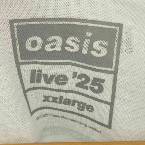 OASIS LIVE25 日本公演 バンドTシャツ カットソー メンズ XXL