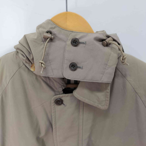 バーバリーズ BURBERRYS ノヴァチェックダウンライナー付きフーデッドコート メンズ JPN:L