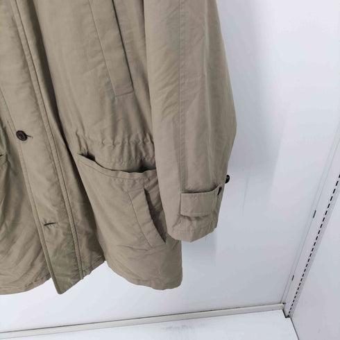 バーバリーズ BURBERRYS ノヴァチェックダウンライナー付きフーデッドコート メンズ JPN:L