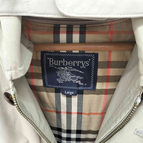 バーバリーズ BURBERRYS ノヴァチェックダウンライナー付きフーデッドコート メンズ JPN:L