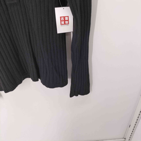 バーバリーブラックレーベル BURBERRY BLACK LABEL ハーフボタン ハイネックニット メンズ JPN:3