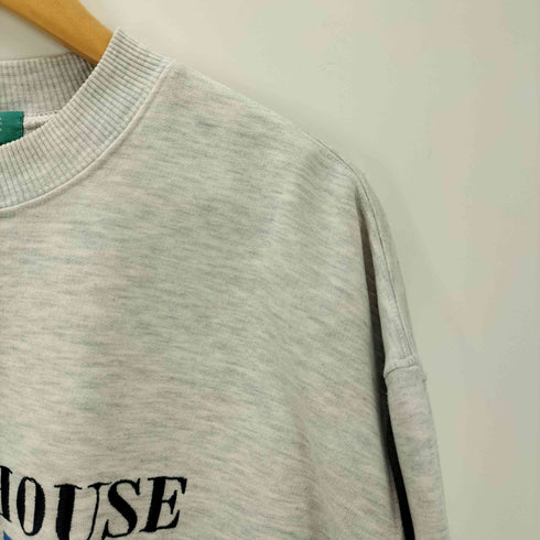 LEYTON HOUSE 90S 国旗 刺繍 ヘビーウェイト スウェット トレーナー ビックサイズ メンズ 4L