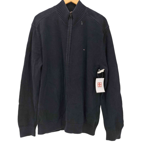 トミーヒルフィガー TOMMY HILFIGER DRIVERS KNIT ロゴ 刺繍 ドライバーズ ニット セーター ビックサイズ メンズ import:XL