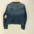 オールドネイビー OLD NAVY 00S 裏地 ボア フリース デニム トラッカー ジャケット 短丈 Y2K メンズ import:L