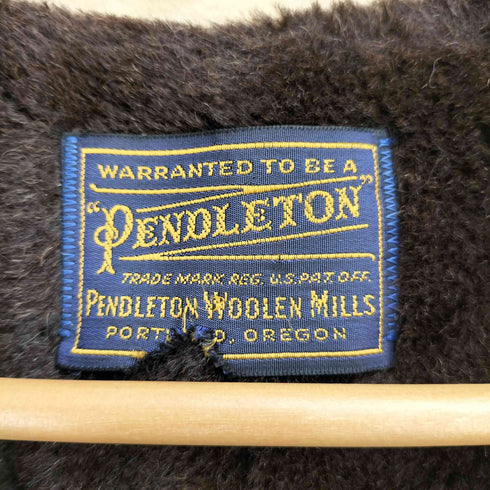 ペンドルトン PENDLETON 70S ウール くるみボタン チェスターコート ライナー付き メンズ