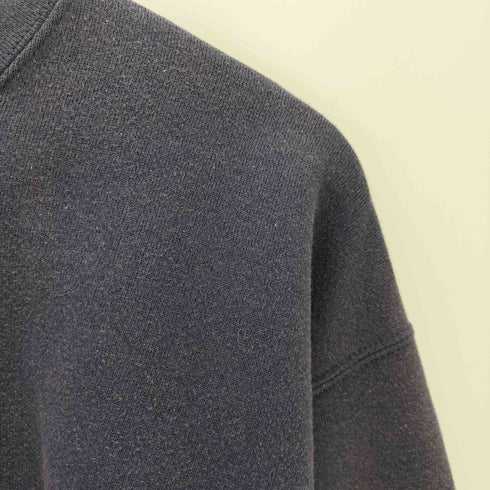 90S テーマパーク キャラクター 刺繍 カットオフ リメイク クロップド スウェット トレーナー 短丈 レディース