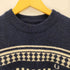 フレッドペリー FRED PERRY Island Knit Sweater 月桂樹 ロゴ 刺繍 アイランド ノルディック ニット セーター Lambs Wool 100% ラムウール メンズ import:L