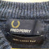 フレッドペリー FRED PERRY Island Knit Sweater 月桂樹 ロゴ 刺繍 アイランド ノルディック ニット セーター Lambs Wool 100% ラムウール メンズ import:L