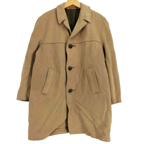 LODENFREY 60-70S ウール くるみボタン チェスターコート ライナー付き メンズ