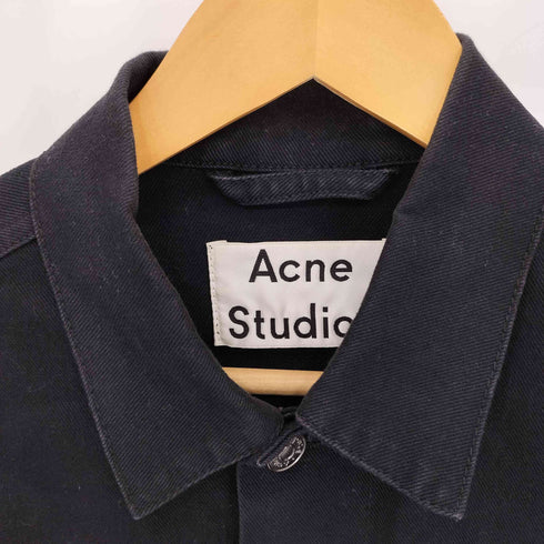 アクネストゥディオズ ACNE STUDIOS WHO BLACK フー デニムトラッカージャケット メンズ 44