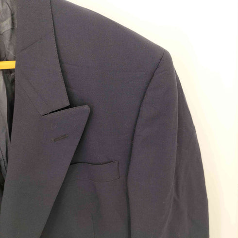 ジョスエーバンク Jos A Bank 紺ブレ ショルダーパッド ダブルブレスト テーラードジャケット メンズ