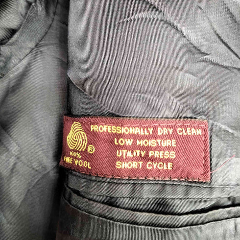 ジョスエーバンク Jos A Bank 紺ブレ ショルダーパッド ダブルブレスト テーラードジャケット メンズ