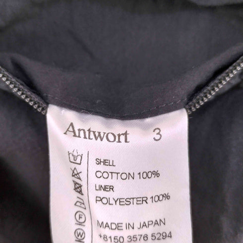 Antwort 24SS HASSARD TYPEWRITER PANTS ドローストリング パンツ メンズ JPN:3