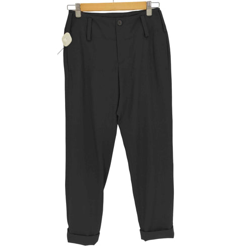 ヨウジヤマモト Yohji Yamamoto collections 24AW Gabardine Basic Pants ギャバジン ベーシック パンツ スラックス レディース JPN:1
