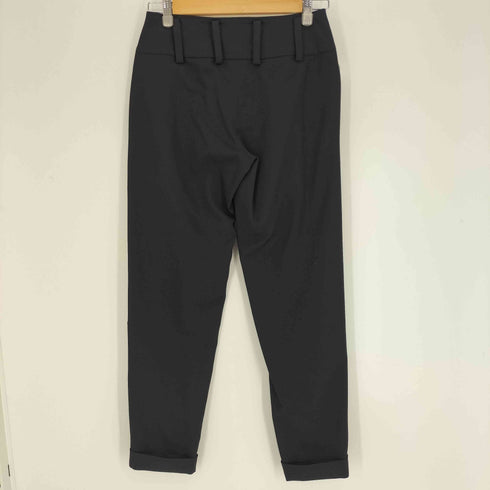 ヨウジヤマモト Yohji Yamamoto collections 24AW Gabardine Basic Pants ギャバジン ベーシック パンツ スラックス レディース JPN:1