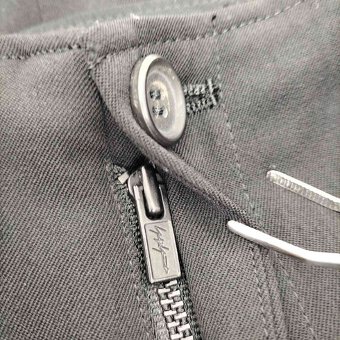 ヨウジヤマモト Yohji Yamamoto collections 24AW Gabardine Basic Pants ギャバジン ベーシック パンツ スラックス レディース JPN:1