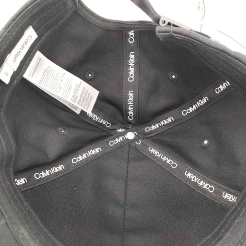 カルバンクライン CALVIN KLEIN CKロゴ 6パネル ベースボールキャップ メンズ OS