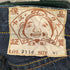 エヴィス EVISU LOT2110 セルビッジ ダブルニー ボタンフライデニムパンツ 濃紺 メンズ 32