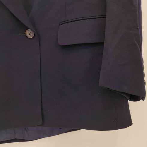 ジョセフアボード JOSEPH ABBOUD 80s USA製 ウール 紺ブレ ダブルブレスト テーラードジャケット メンズ US:42