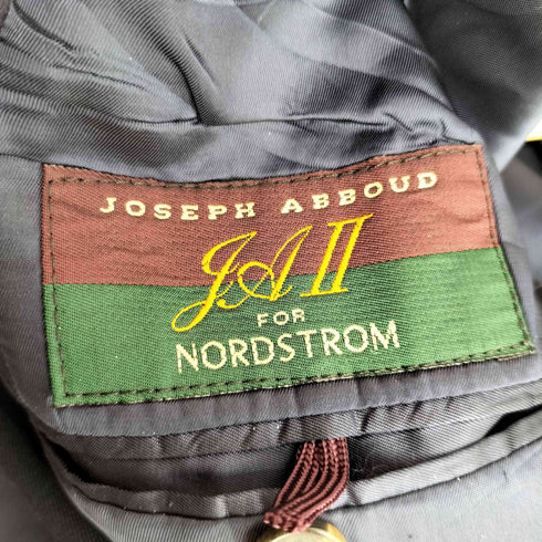 ジョセフアボード JOSEPH ABBOUD 80s USA製 ウール 紺ブレ ダブルブレスト テーラードジャケット メンズ US:42